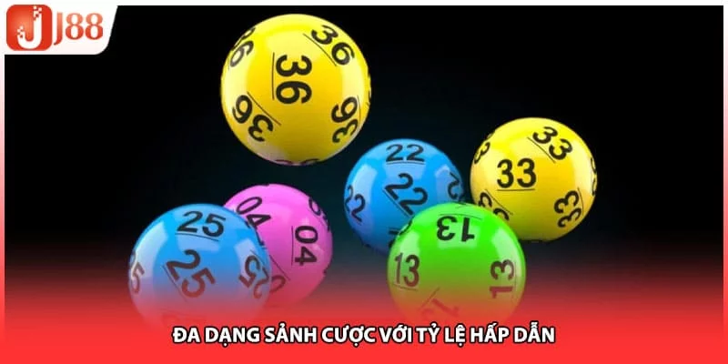 Đa dạng sảnh cược với tỷ lệ hấp dẫn